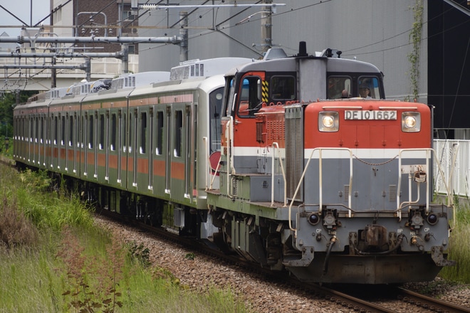 【東急】5050系5178Fほか11両 甲種輸送を淵野辺駅で撮影した写真