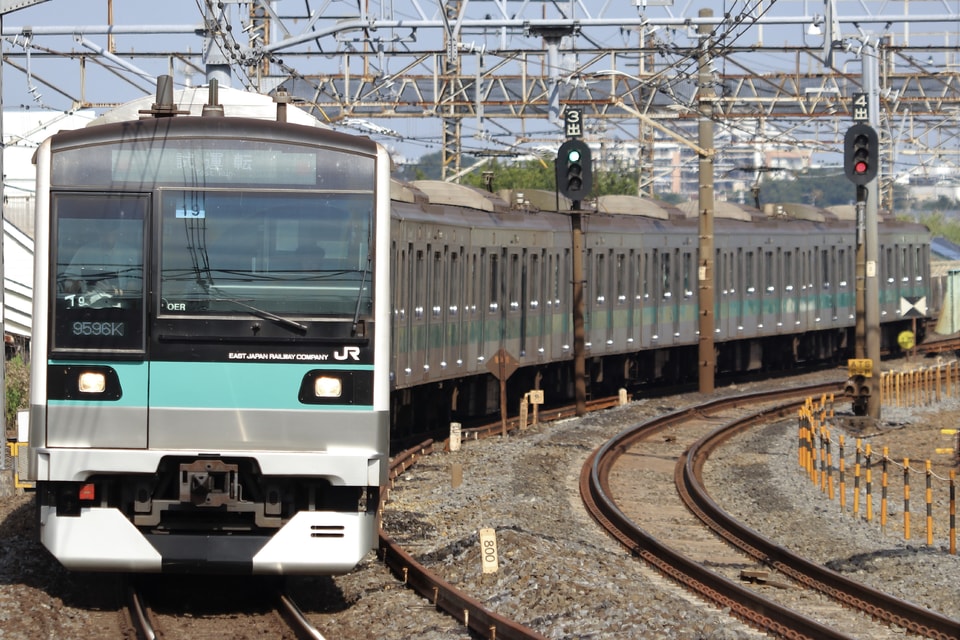 【JR東】E233系千代田線試運転の拡大写真