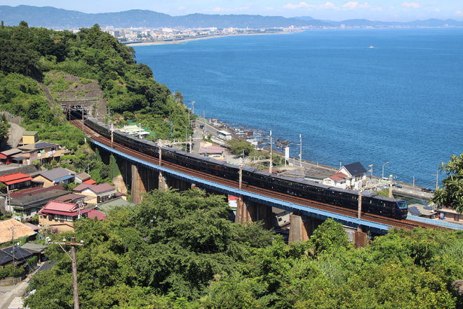 【相鉄】12000系12104F埼京線経由の試運転を早川～根府川間で撮影した写真