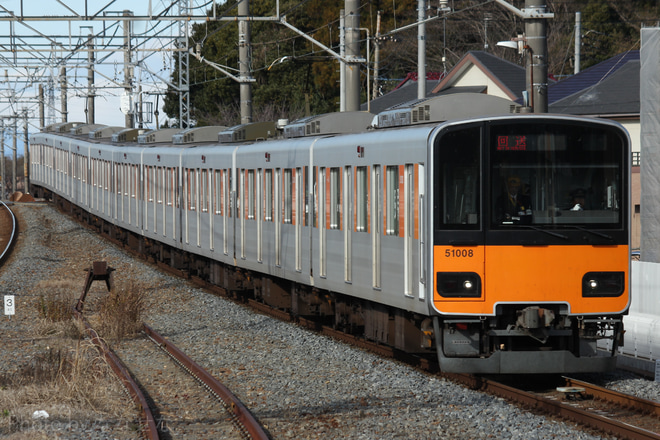 【東武】50000系51008F 南栗橋車両管区へ回送