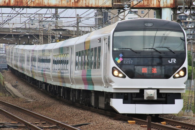 【JR東】E257系M-111編成 長野総合車両センターへ回送