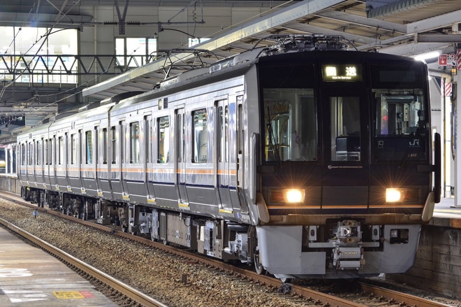 【JR西】207系S37編成 網干総合車両所本所出場を東加古川駅で撮影した写真