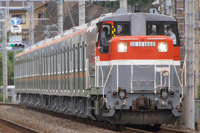 【京成】3100形3153編成 甲種輸送を鎌倉～逗子間で撮影した写真