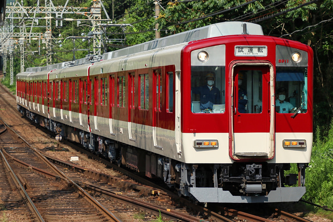 【近鉄】8810系FC11が出場試運転を長谷寺駅で撮影した写真