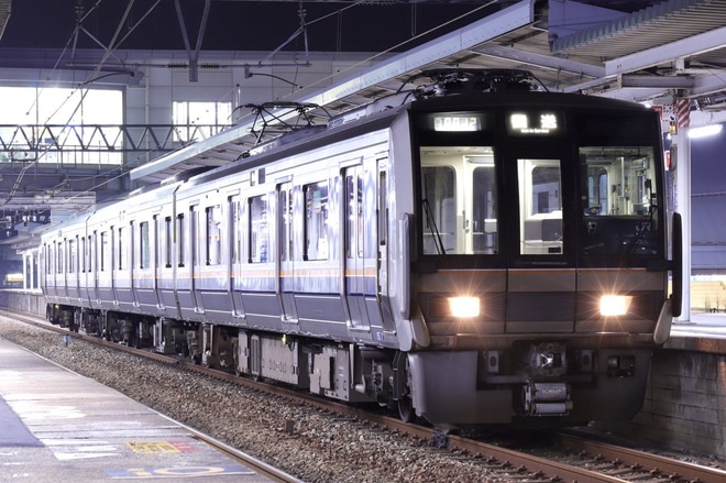 【JR西】207系S33編成 網干総合車両所本所出場を東加古川駅で撮影した写真