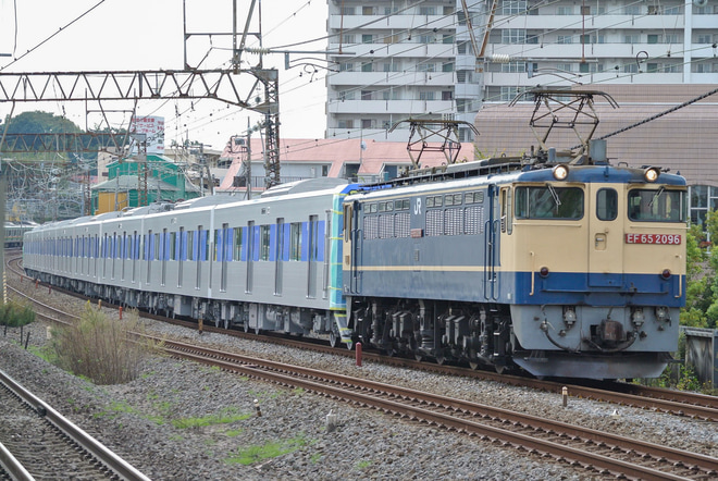 【都営】6500形6501編成甲種輸送を戸塚駅で撮影した写真