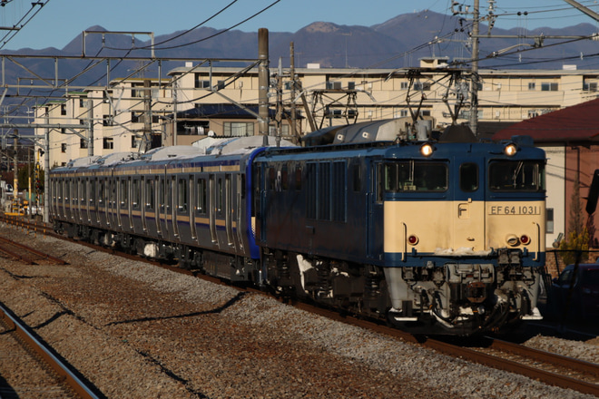 【JR東】E235系J-06編成J-TREC新津出場配給を井野駅で撮影した写真