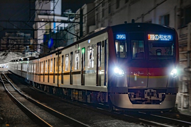 【メトロ】17000系東急東横線直通デビューを自由が丘～都立大学間で撮影した写真