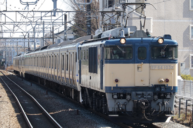 【JR東】E217系Y-49編成廃車配給を西府駅で撮影した写真