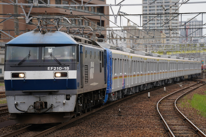 【メトロ】17000系17106F甲種輸送を熱田駅で撮影した写真