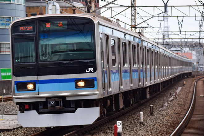 【JR東】E231系800番台ミツK4編成、車輪転削に伴う回送を吉祥寺駅で撮影した写真