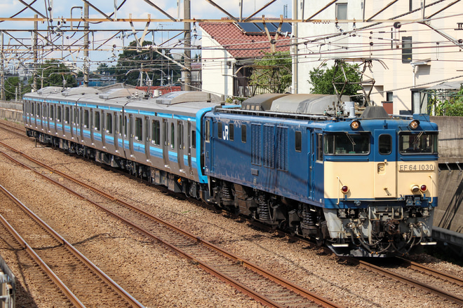 【JR東】相模線用 E131系G-01編成 配給輸送を東所沢～新秋津間で撮影した写真