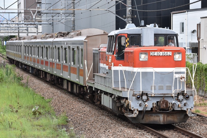 【東急】5080系5182F J-TREC横浜事業所出場甲種を淵野辺駅で撮影した写真