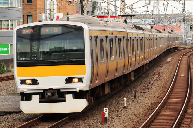 【JR東】E231系500番台ミツA526編成、車輪転削に伴う回送を吉祥寺駅で撮影した写真