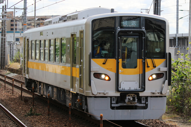 【JR西】和田岬線・赤穂線にてDEC700-1が試運転を実施を魚住駅で撮影した写真