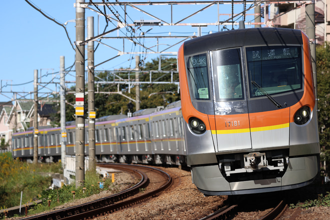 【メトロ】17000系17181F東急東横線で試運転