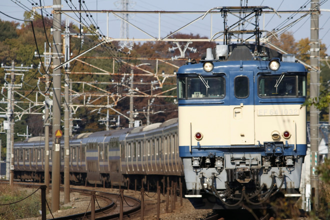 【JR東】E217系クラY-50編成長野総合車両センター廃車配給を日野～豊田間で撮影した写真