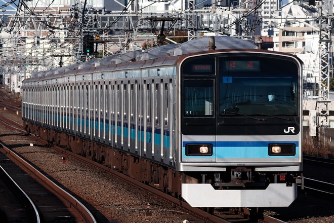 【JR東】E231系ミツK1編成 中野電車区公開送り込み回送を西荻窪駅で撮影した写真