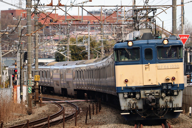 【JR東】E217系Y-10編成配給輸送を日野～豊田間で撮影した写真