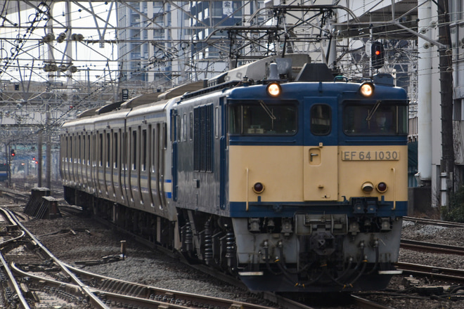 【JR東】E217系クラY-121編成廃車配給を横浜駅で撮影した写真