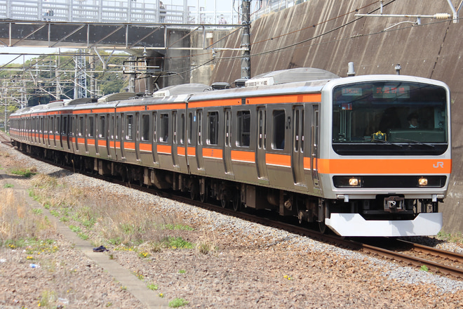【JR東】E231系900番台ケヨMU1編成 戸袋JRマーク復活を船橋法典駅で撮影した写真