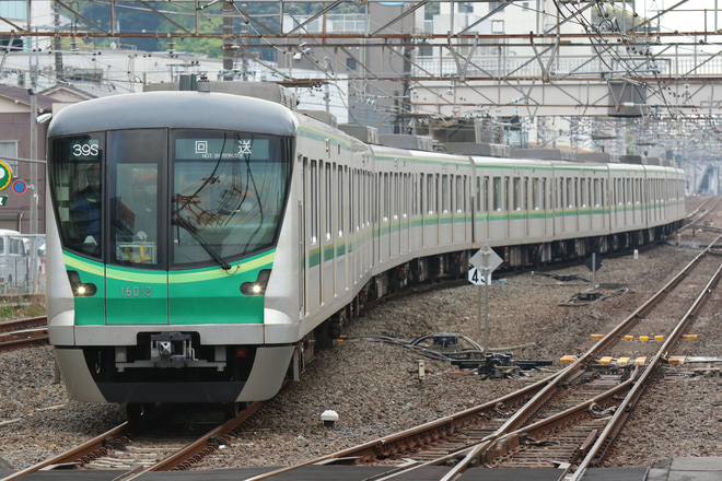 【メトロ】16000系16118F臨時回送を松戸駅で撮影した写真