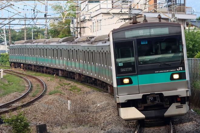【JR東】E233系2000番台マト10編成長野総合車両センター入場回送