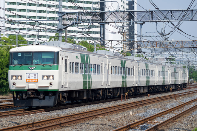 【JR東】団体臨時列車 新幹線リレー号運転を浦和～赤羽間で撮影した写真