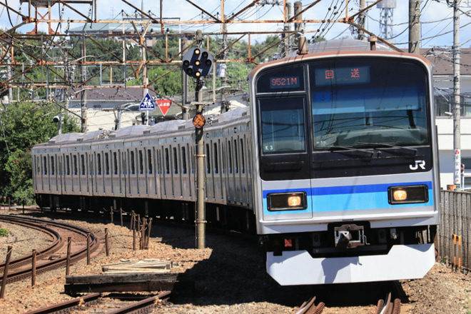 【JR東】E231系ミツK3編成 豊田車両センターへ回送を日野～豊田間で撮影した写真