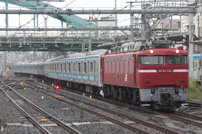 【JR東】E231系ミツK3編成 配給輸送を大宮駅で撮影した写真