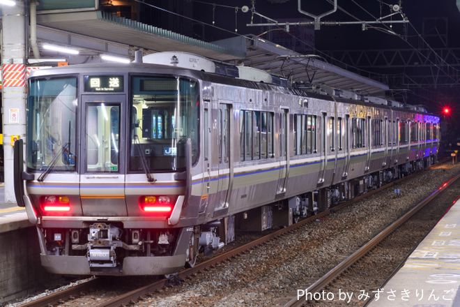 【JR西】223系MA17編成 網干総合車両所本所出場を東加古川駅で撮影した写真