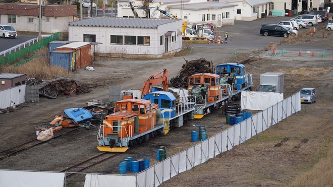 【太平洋石炭】太平洋石炭販売輸送 臨港線の機関車が解体