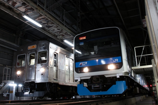 【伊豆急】8000系TB-4編成を使用した団体臨時列車