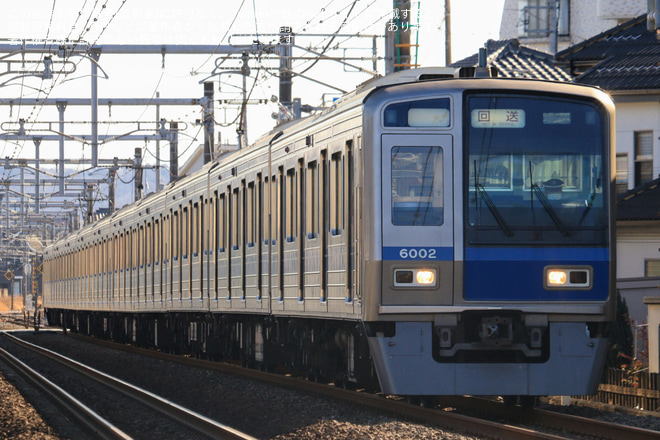 【西武】6000系6102F武蔵丘車両検修場へ(202301)