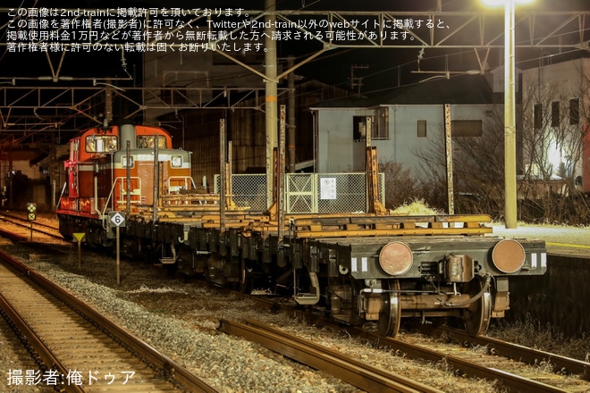 【JR西】DD51-1192和歌山・御坊工臨を和歌山駅で撮影した写真