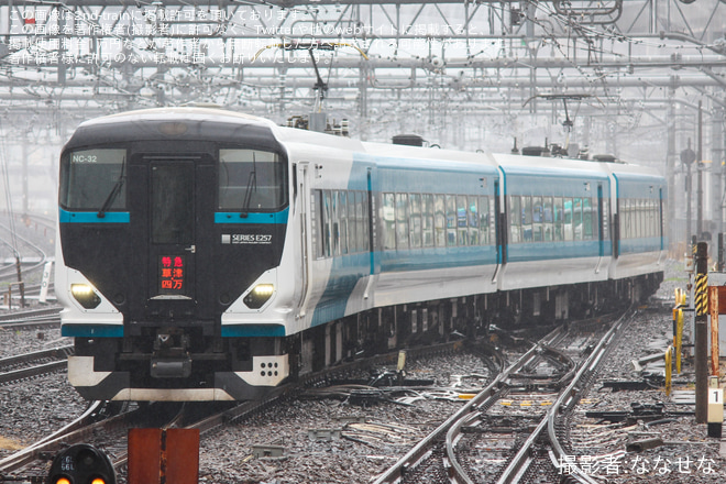 【JR東】E257系2500番台が「草津・四万」に充当を大宮駅で撮影した写真