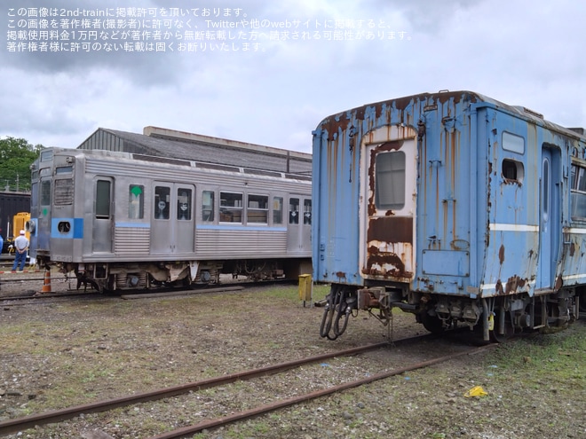 【秩鉄】「わくわく鉄道フェスタ2023」開催を広瀬川原車両基地で撮影した写真