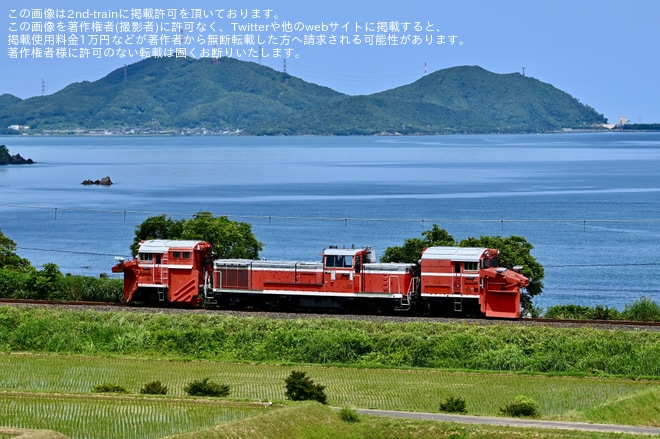 【JR西】DE15-1504後藤総合車両所本所へ回送を不明で撮影した写真