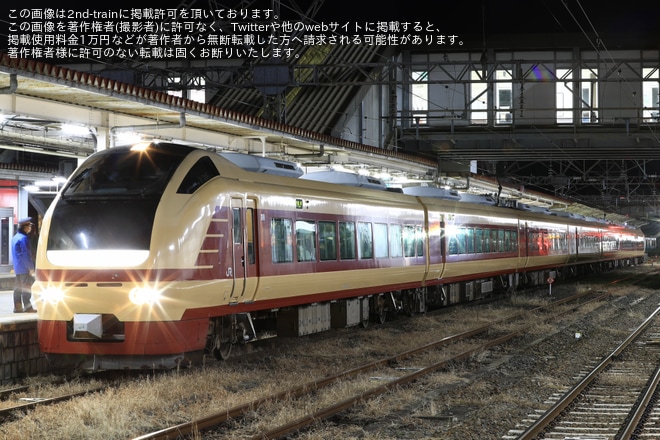 【JR東】E653系を使用した東北方面への新幹線救済臨運転を不明で撮影した写真