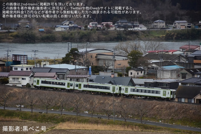 【JR東】「リバイバル快速南三陸」で訪れる 南三陸復興支援ツアーを御岳堂〜柳津間で撮影した写真