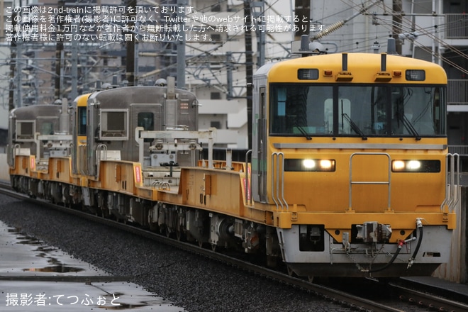 【JR東】キヤE195系1000番台ST-6編成+ST-7編成が関東地区への貸出終了に伴い返却回送を不明で撮影した写真