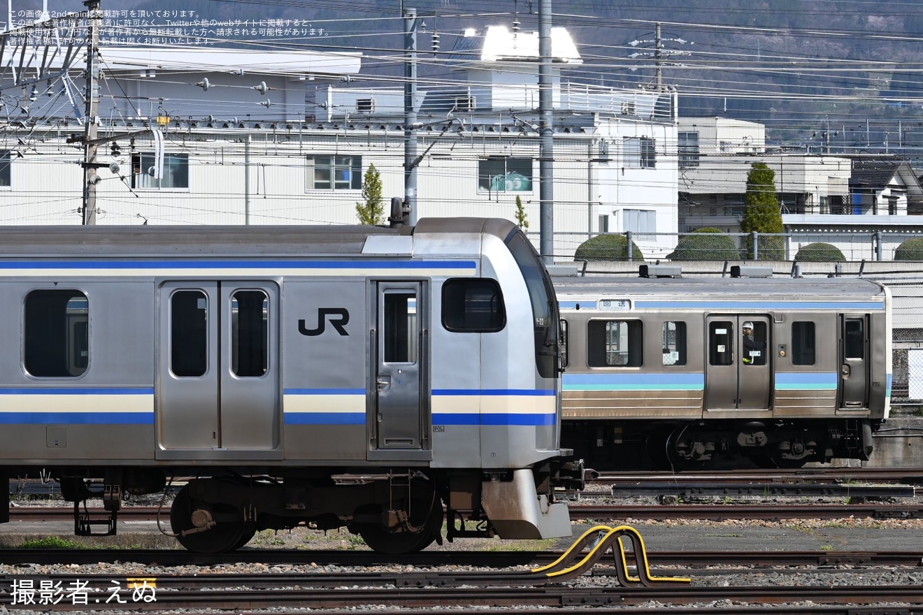 【JR東】211系N611編成長野総合車両センター入場の拡大写真