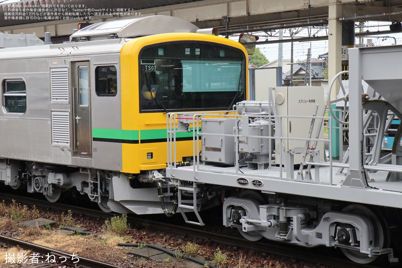 【JR東】GV-E197系TS07編成公式試運転の拡大写真
