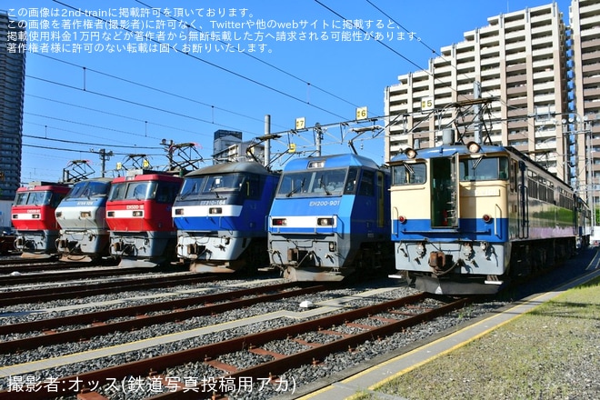 【JR貨】隅田川機関区「GW機関車博覧会撮影会」開催を隅田川機関区で撮影した写真