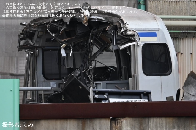 【JR東】E217系クラY-24編成が廃車解体中