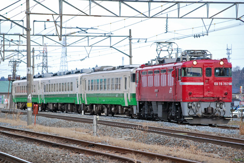 を鹿島台駅で撮影した写真