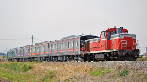 【JR東】205系M3編成KY出場配給を小牛田～上涌谷で撮影した写真