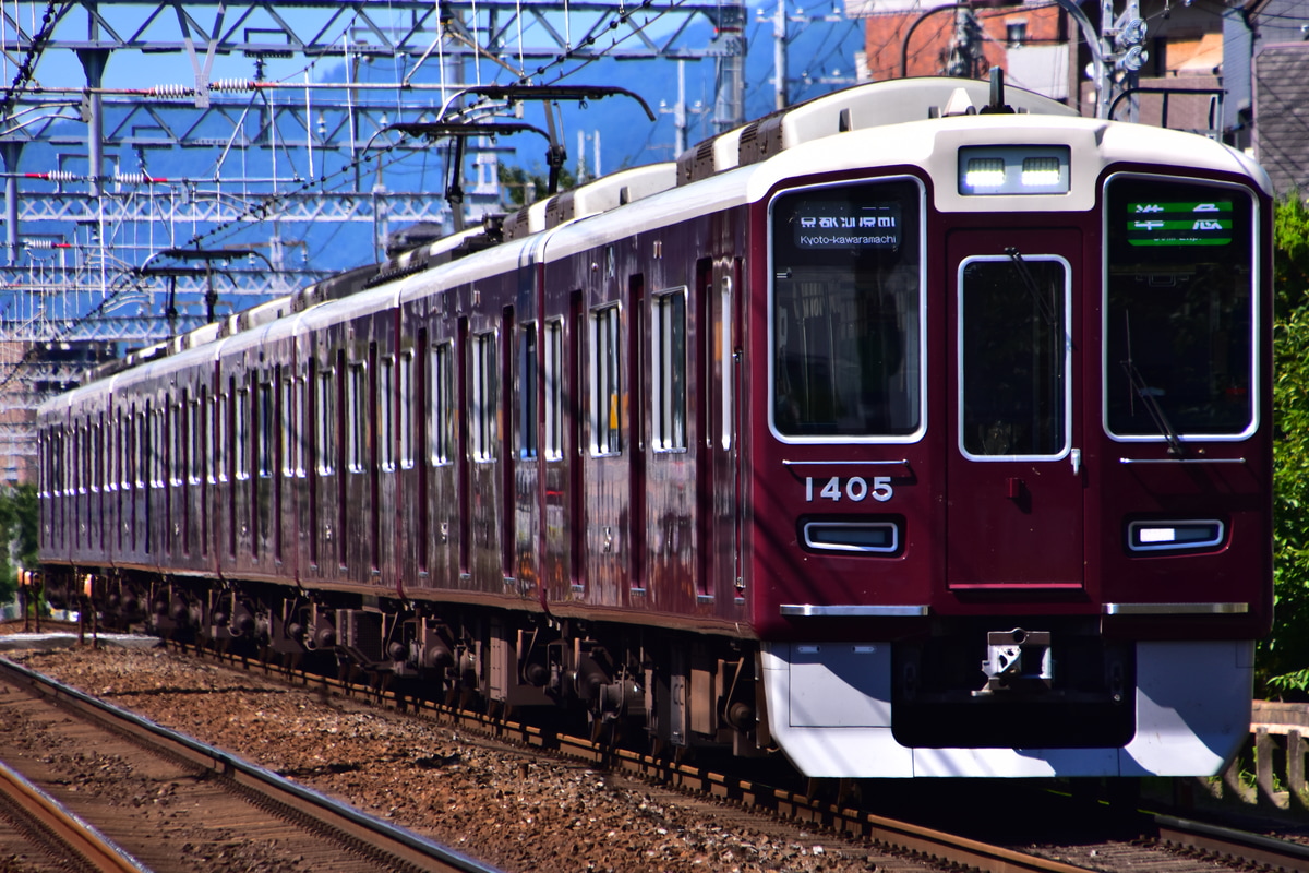 阪急電鉄 正雀車庫 1300系 1305F