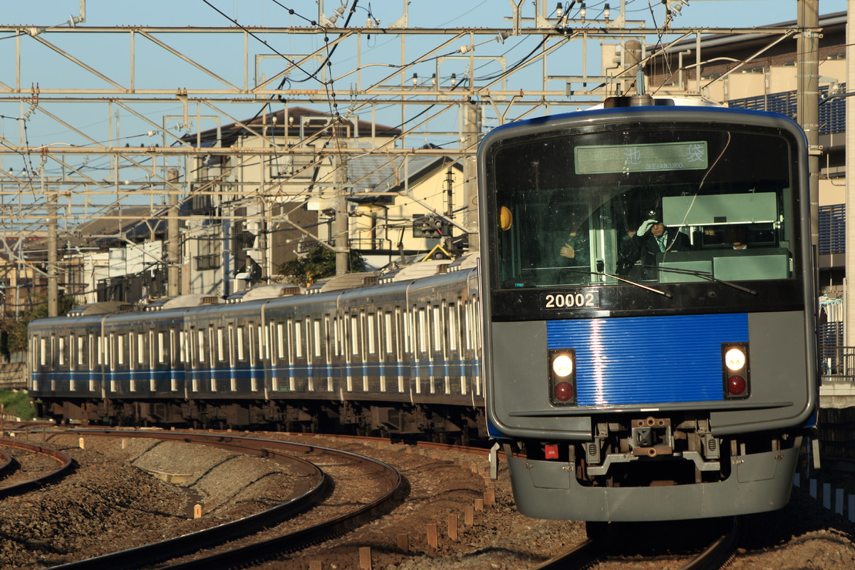 西武鉄道 武蔵丘車両管理所 20000系 20102F