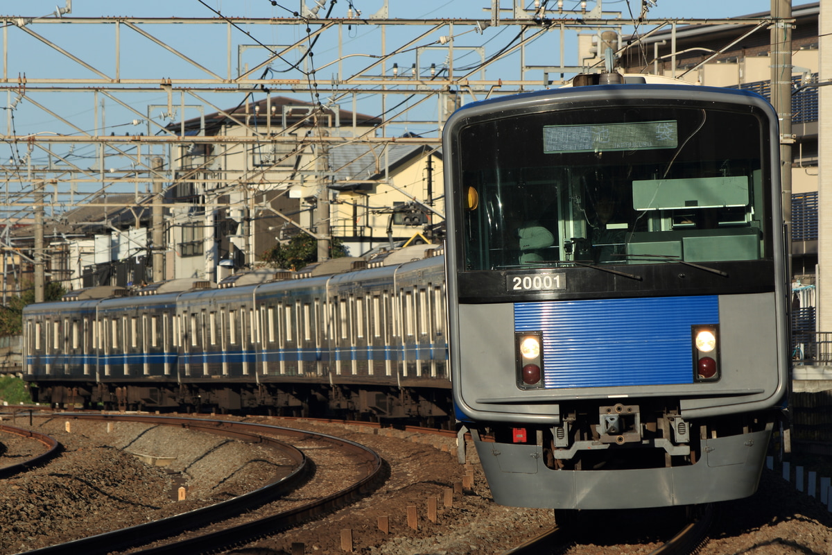 西武鉄道 武蔵丘車両管理所 20000系 20101F